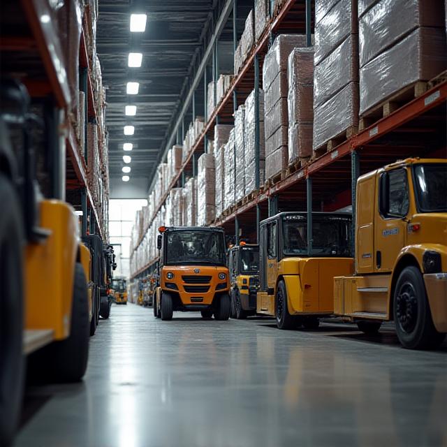 Cross docking operations in action