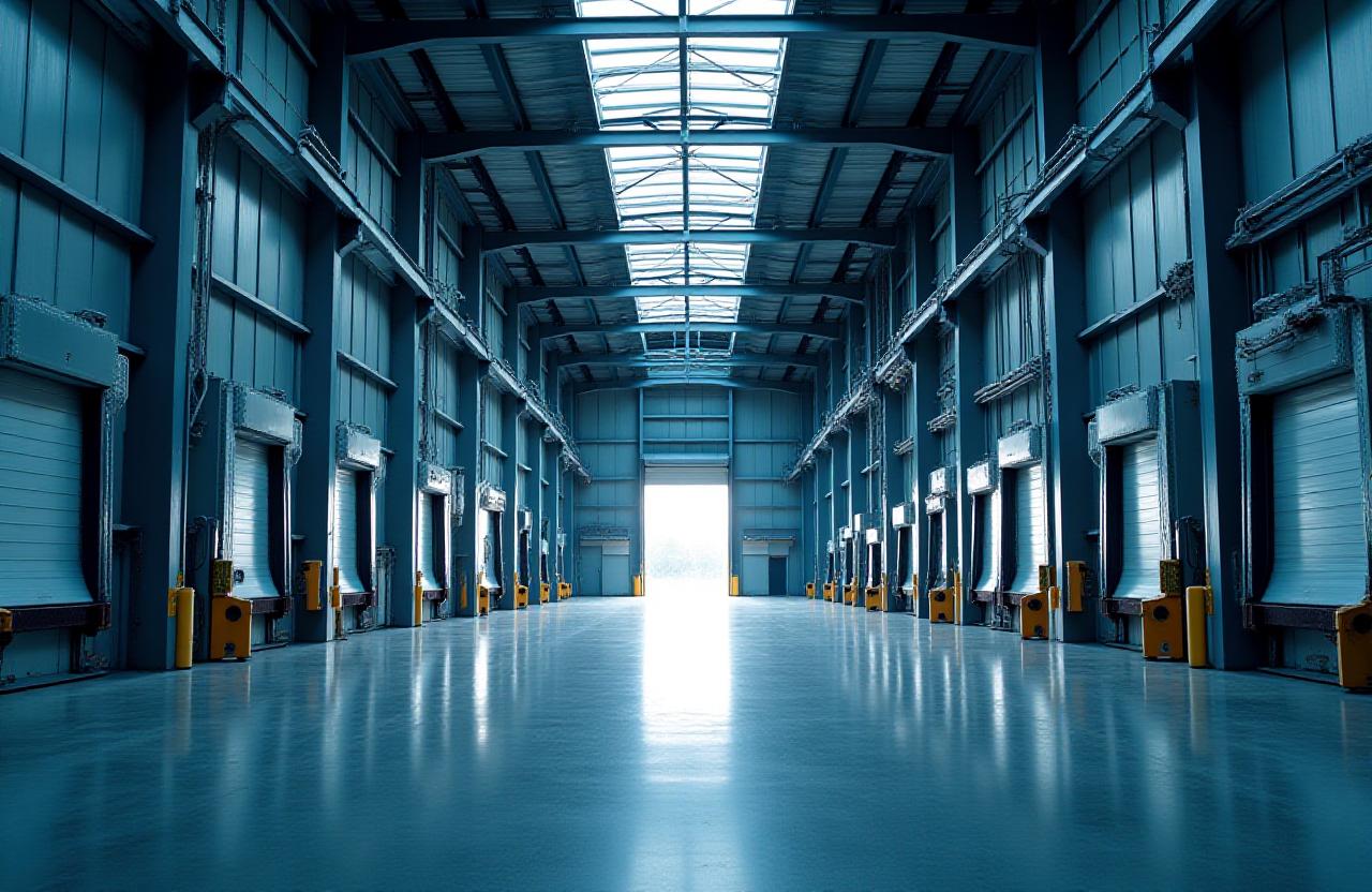 Modern logistics warehouse in Springfield Missouri